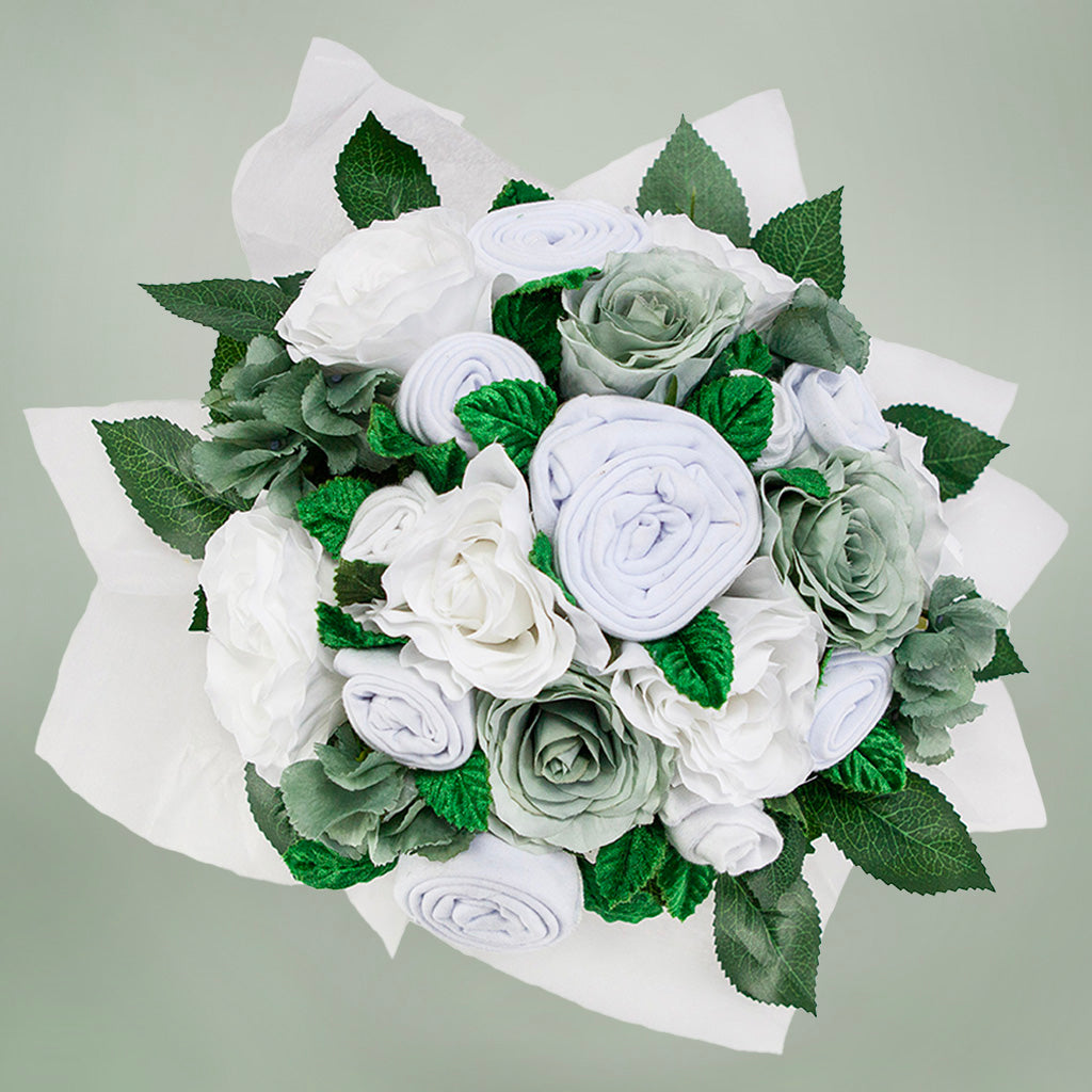 Babyblooms Signature  Luxury Rose Baby Clothes Bouquet