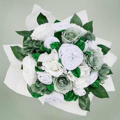 Babyblooms Signature  Luxury Rose Baby Clothes Bouquet