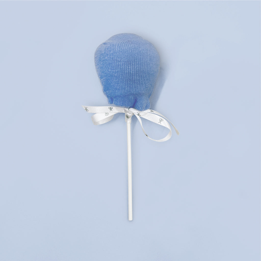 Babyblooms Sock-Pop Baby Gift, Cornflower Blue