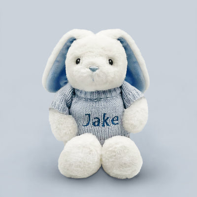 Little Bunny Snuggle Hamper, Blue