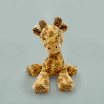 Personalised Three Little Giraffes Luxury New Baby Hamper - Blue