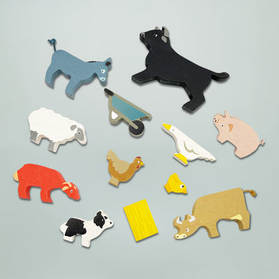 Stacking Farmyard Animal Toys