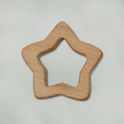 Little Love Day & Night Muslins with Wooden Teethers