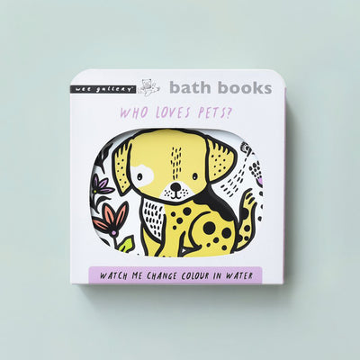 Who Loves Pets? Bath Book