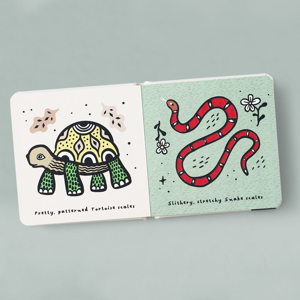 Scales and Tails Sensory Books