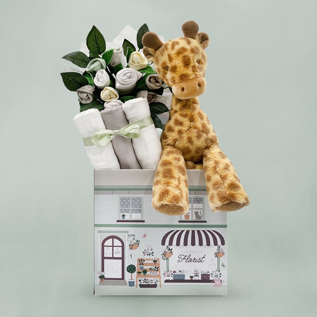 New Baby Hamper With Giraffe