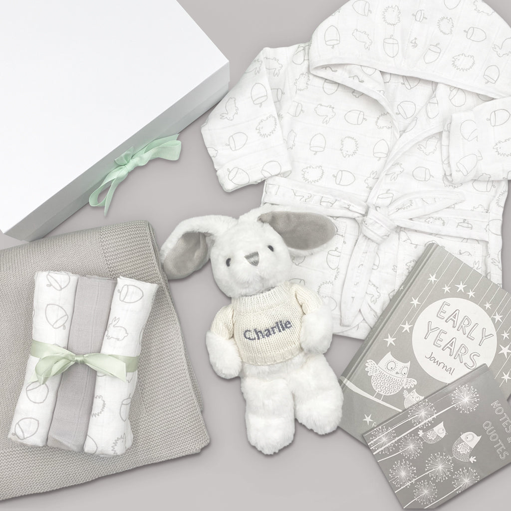 Personalised Little Bunny Keepsake Hamper