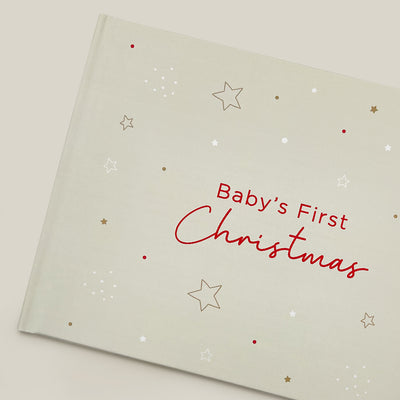 Baby's First Christmas Keepsake Book