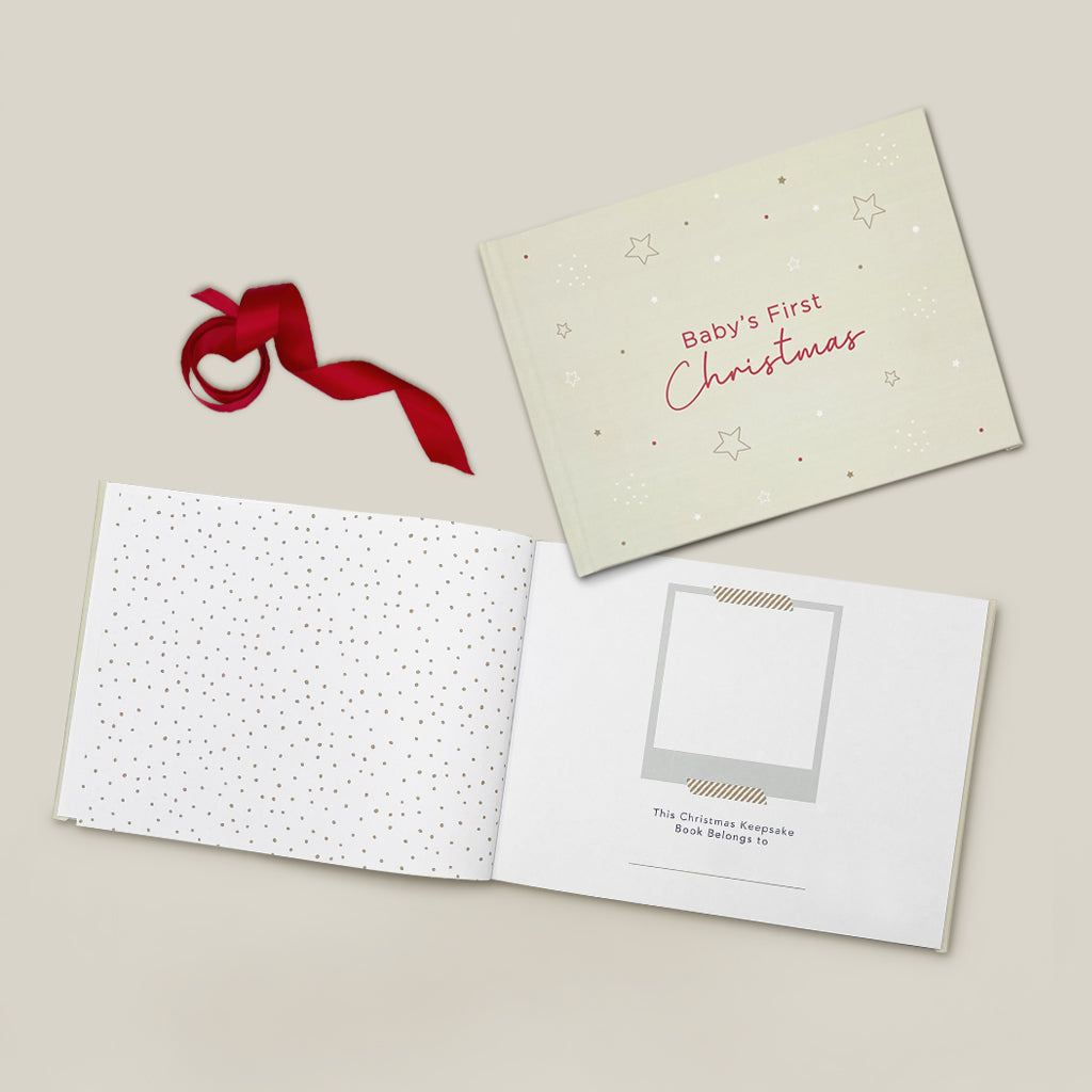 Baby's First Christmas Keepsake Book