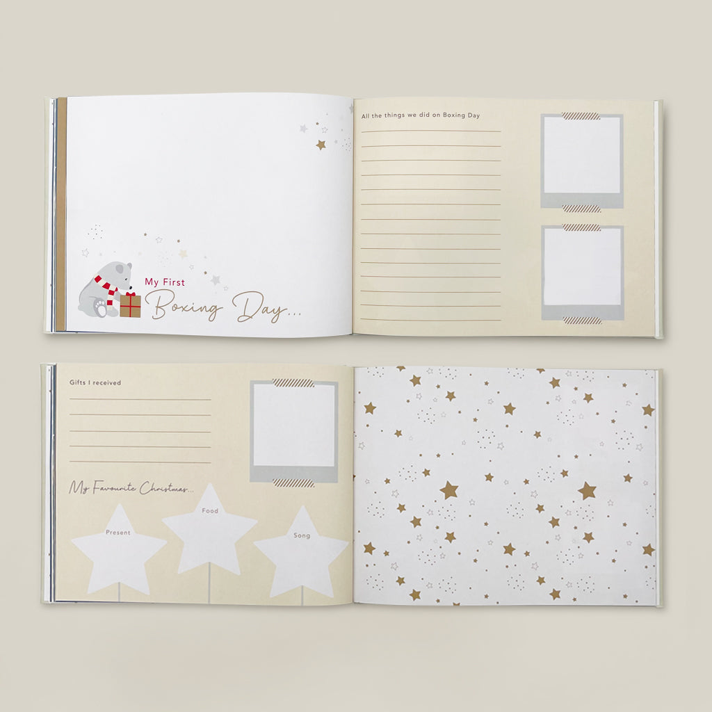 Baby's First Christmas Keepsake Book