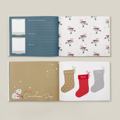 Baby's First Christmas Keepsake Book