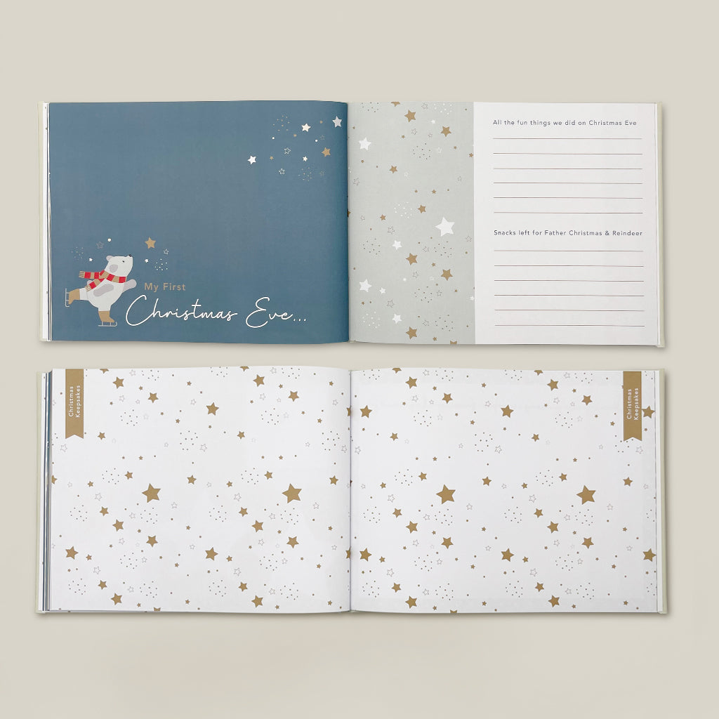 Baby's First Christmas Keepsake Book