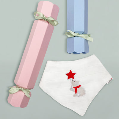 Baby's First Christmas Teddy Bib Cracker