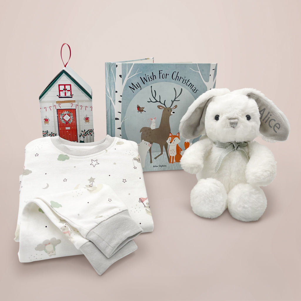 Babys First Christmas Bedtime Gift Set