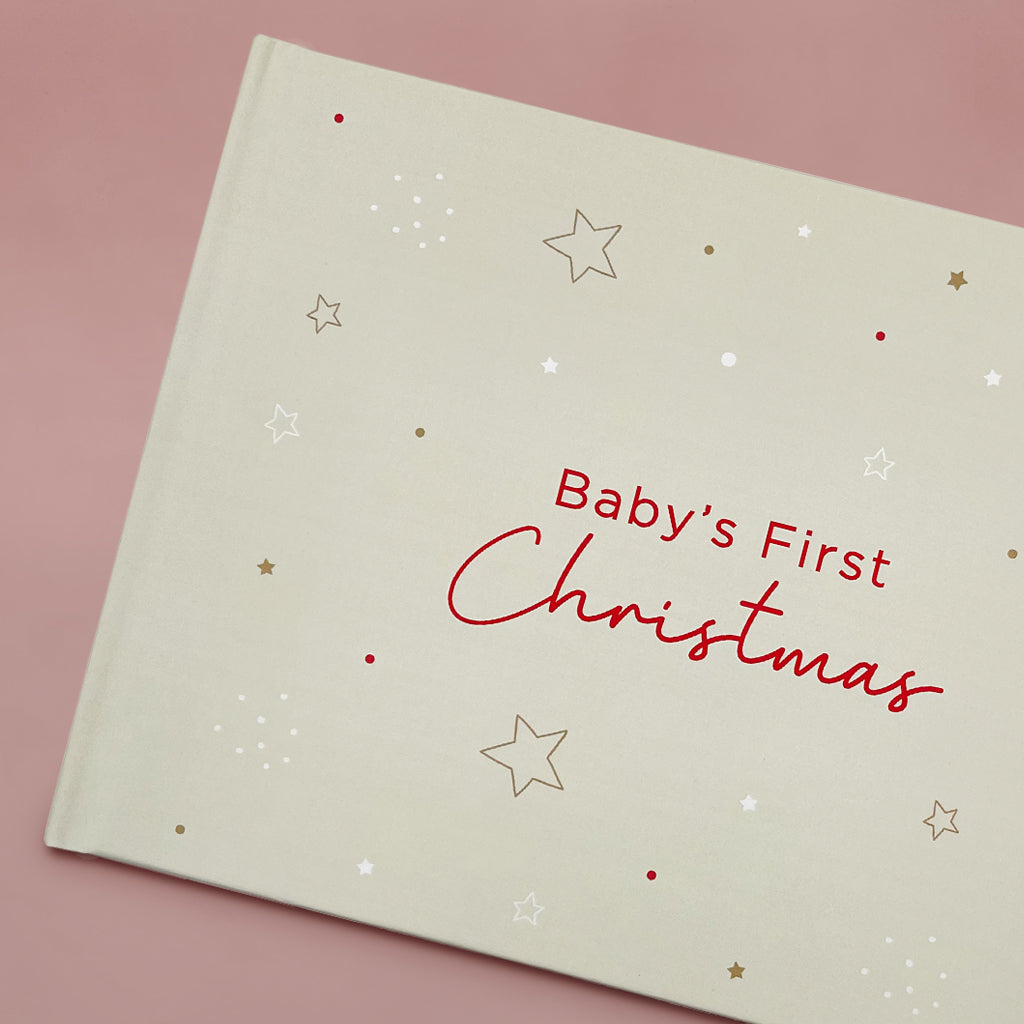 Babys First Christmas Keepsake Journal