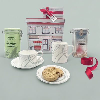 Mum's Christmas Fine Bone China Mug and Coaster