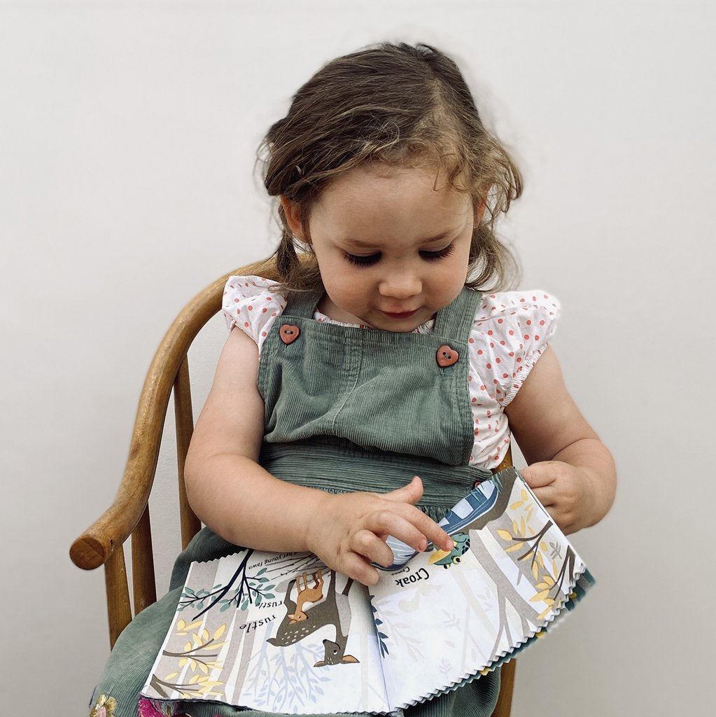 Personalised Woodland Hush Rag Book