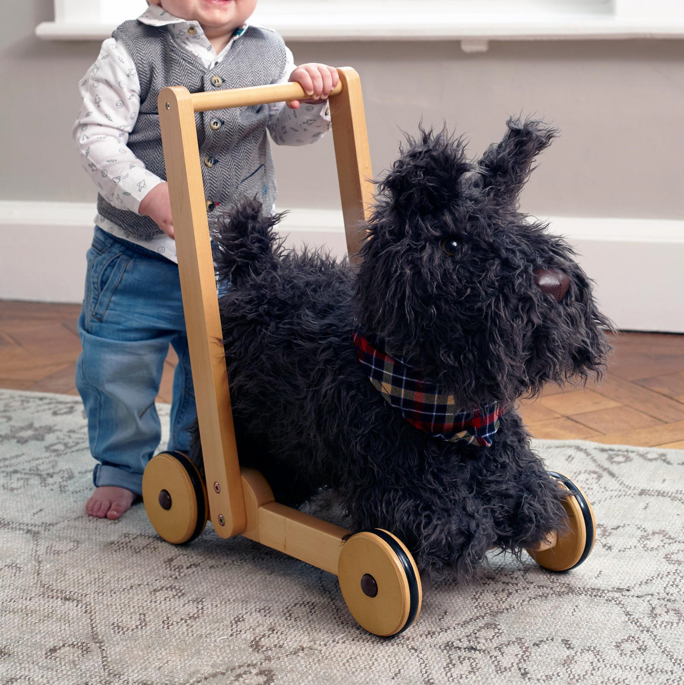 Scottie Dog Baby Walker