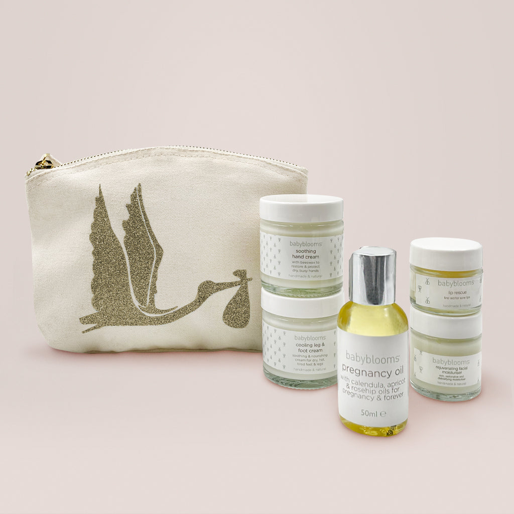 Mum-to-Be Skincare Pamper Gift - Gold