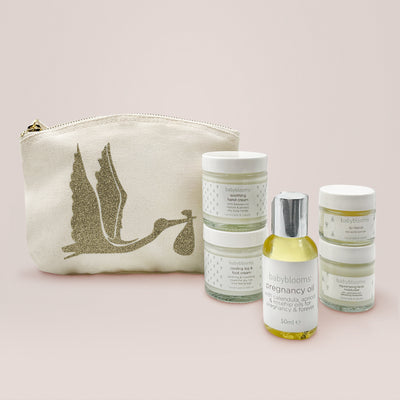 Mum-to-Be Skincare Pamper Gift - Gold