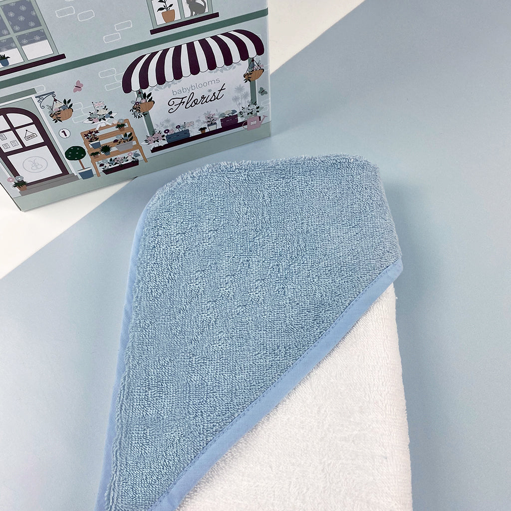 Baby Boy Cotton Hooded Baby Towel