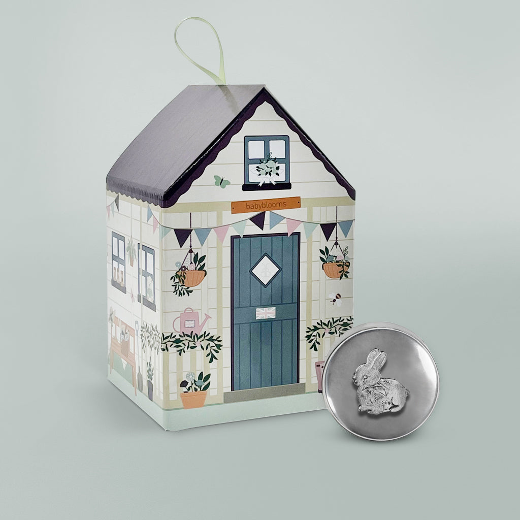 Pewter Trinket Box, Bunny