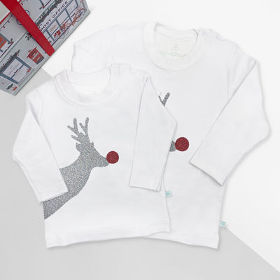Reindeer Sparkle Christmas T-Shirt
